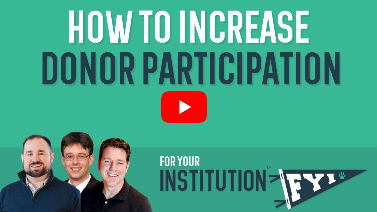 increase donor participation