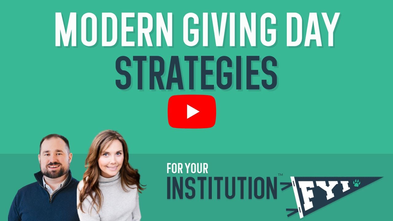 modern giving day strategies
