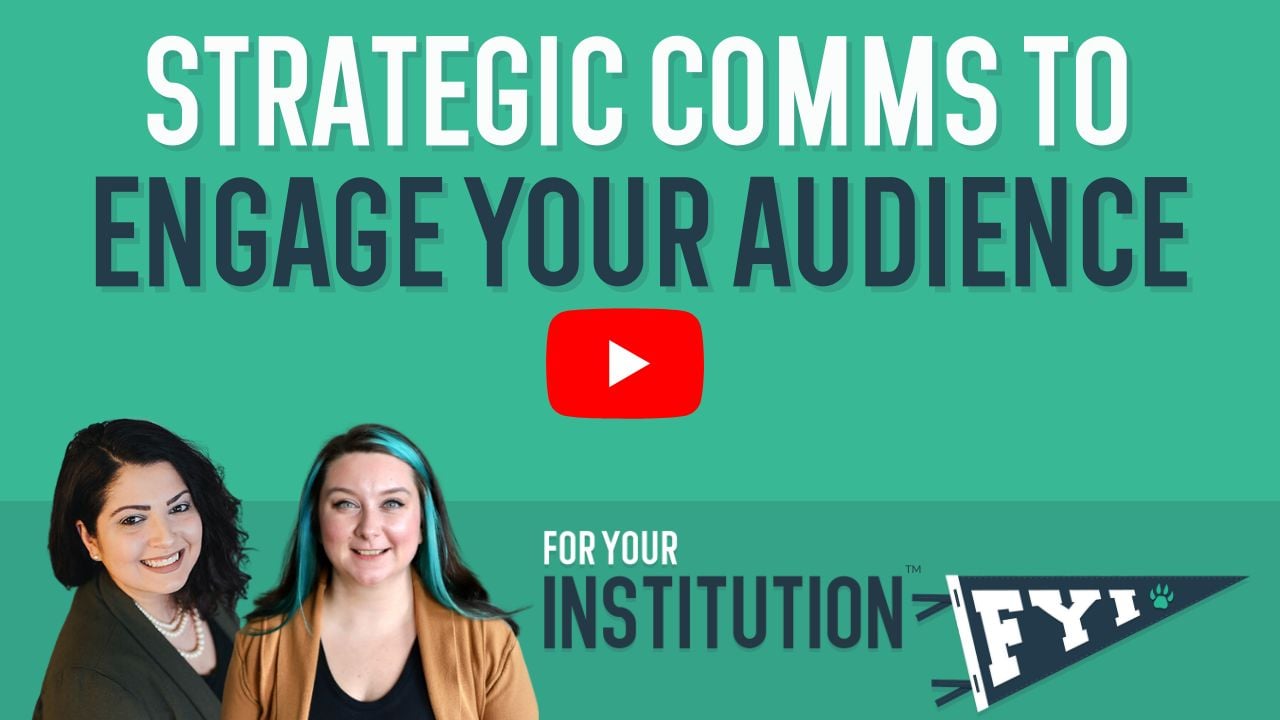 strategic comms to engage your audience 