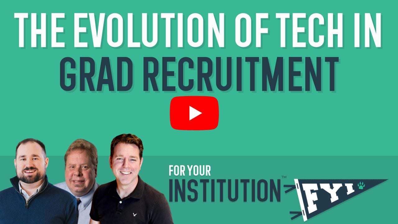 the evolution of tech in grad recruitment